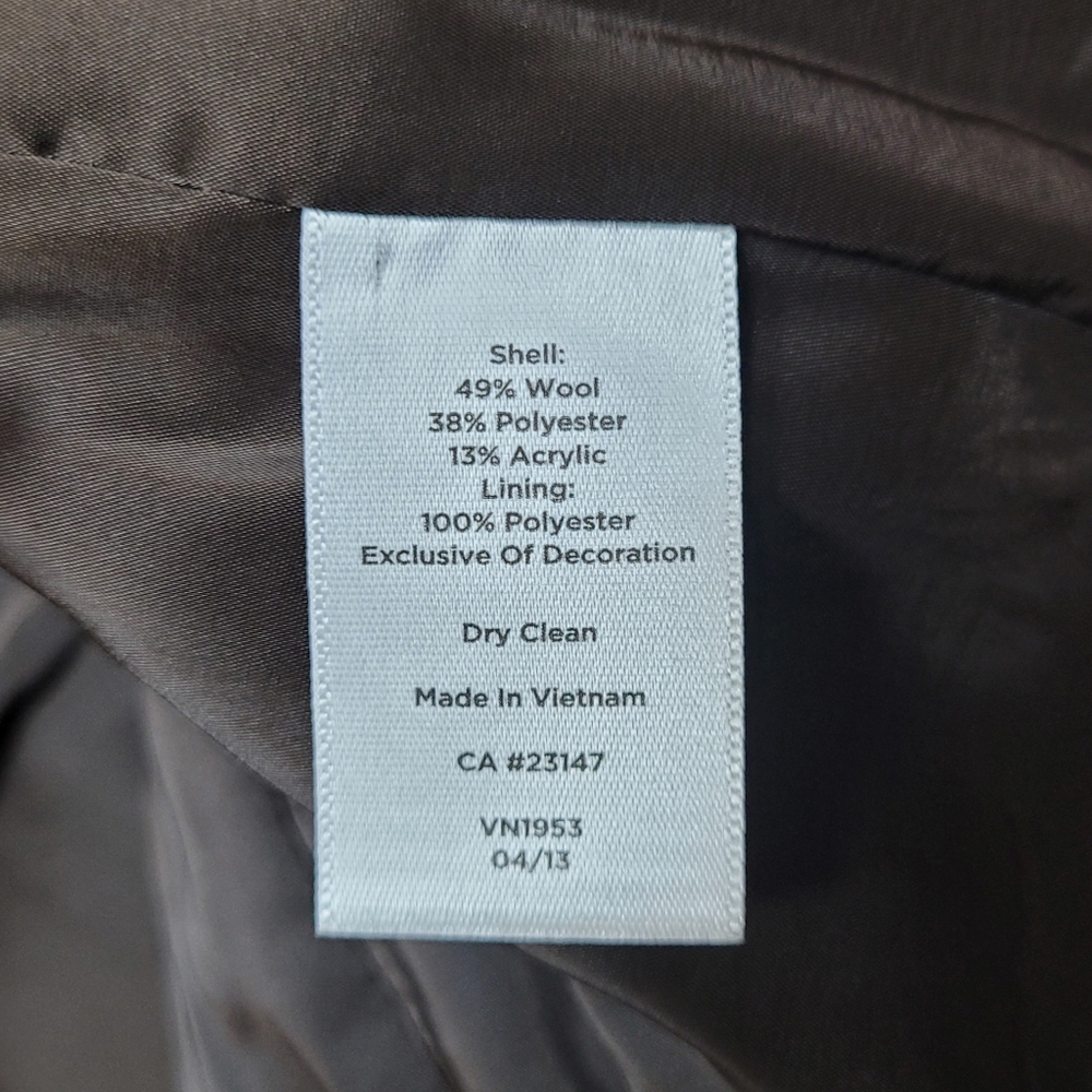 Talbots Nubby Wool Jacket - Picture 9 of 11